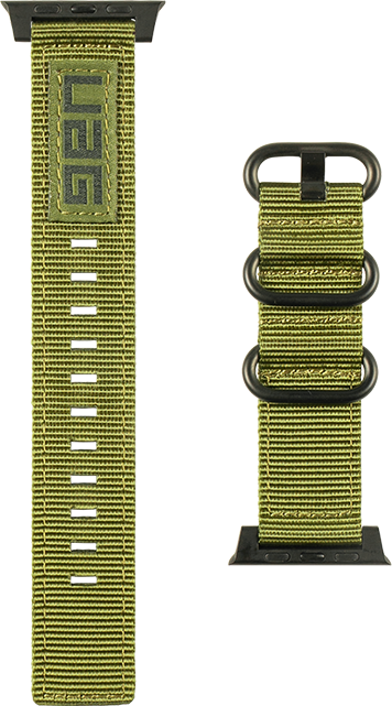 UAG Nato Eco Strap Watchband 42-44mm - Army Green